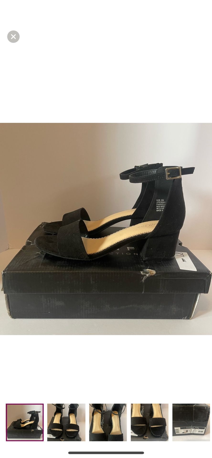 SZ 8 London Fog Heels New In Box 