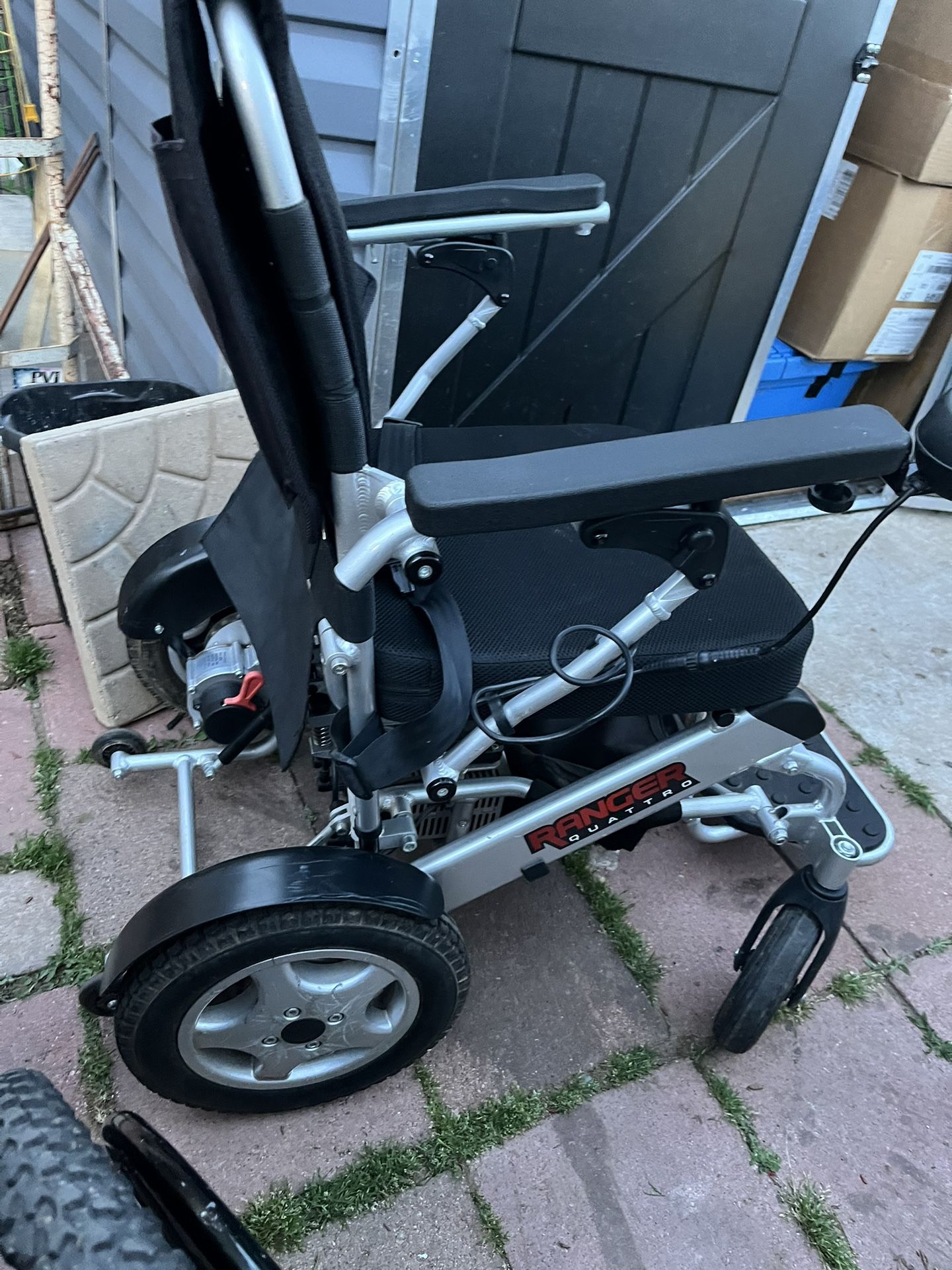 Electric Wheelchair.  Ranger Quattro Ultra light Weight 