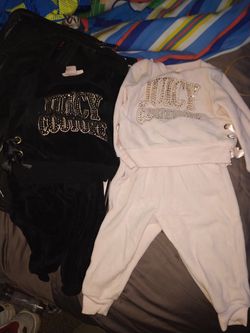 Baby Juicy Couture Sweat suit Sets 6-9 Months