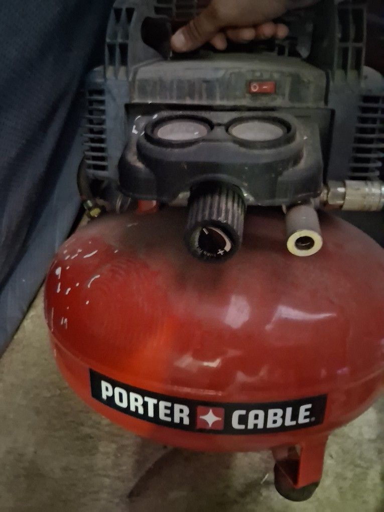 Porter Cable 6 gal Pancake Portable Air Compressor 