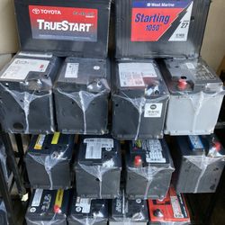 Car batteries