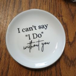 Bridesmaid Jewelry Dishes Set Of 6