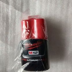 Brand New Milwaukee M12 2.0 Ah battery $30