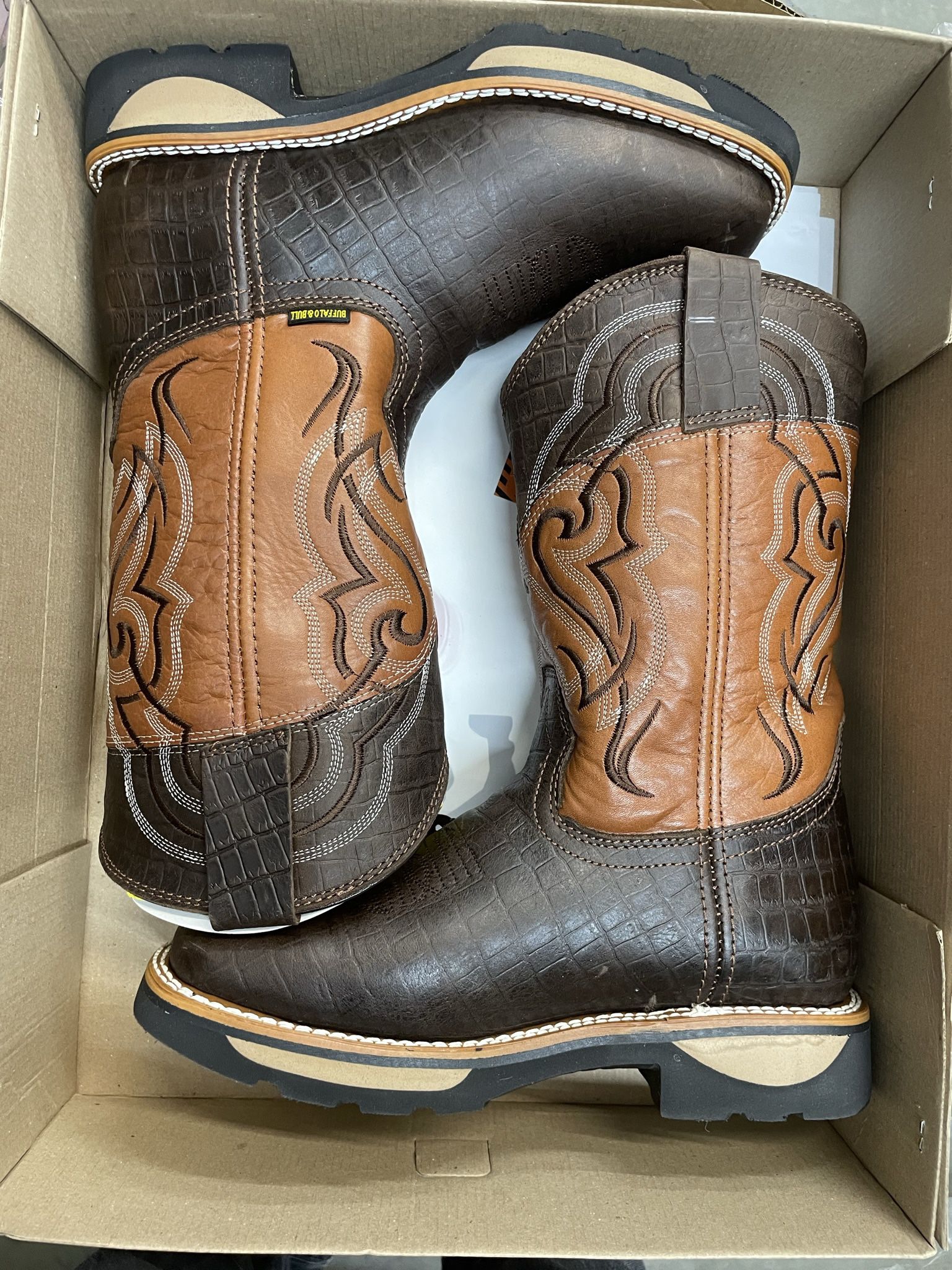 Buffalo Work Boots Size 8-9.5
