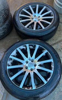 Chrysler 300 20 in wheels and tires