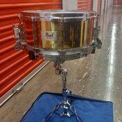 PEARL FLOATING BRASS (14x6.5" SNARE DRUM....