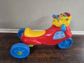 VTech 2 in 1 Learn & Zoom Motor Bike