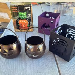 Halloween Candle Holders