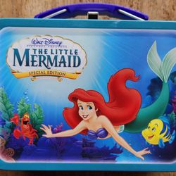 Little Mermaid Miniature Lunch Pail (Metal)