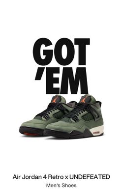 Jordan 4 dead stock