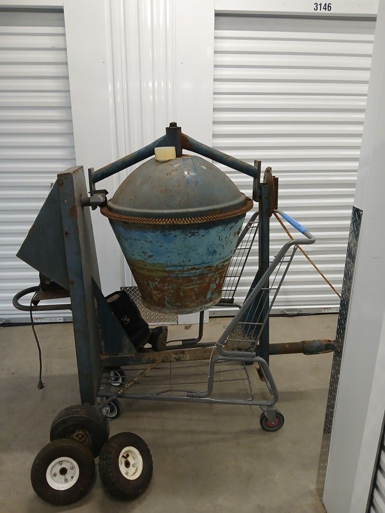 Cement Mixer Electric