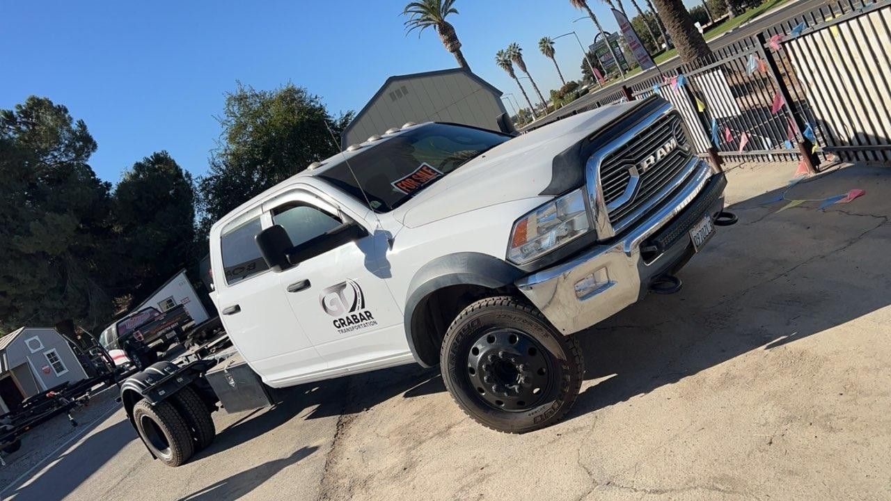 2018 Dodge ram 5500