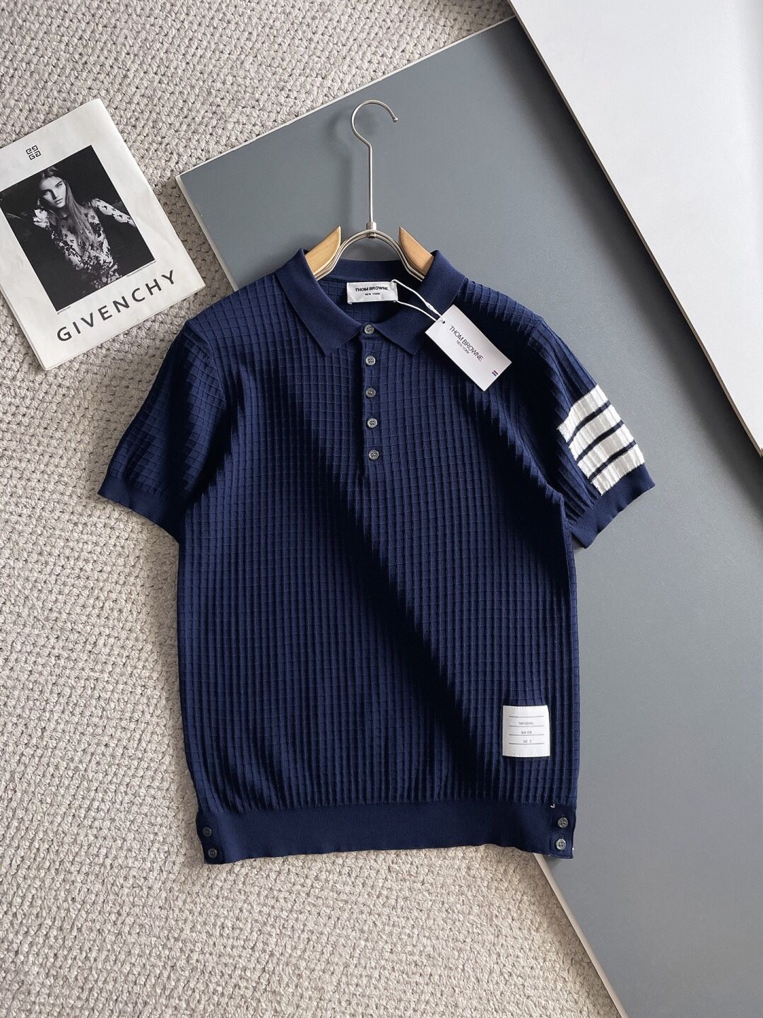 Thom Browne Men’s 2025 Polo Shirt New