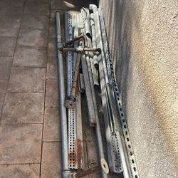 Unistrut And Galvanized Steel Pipe 3-6ft Pieces 