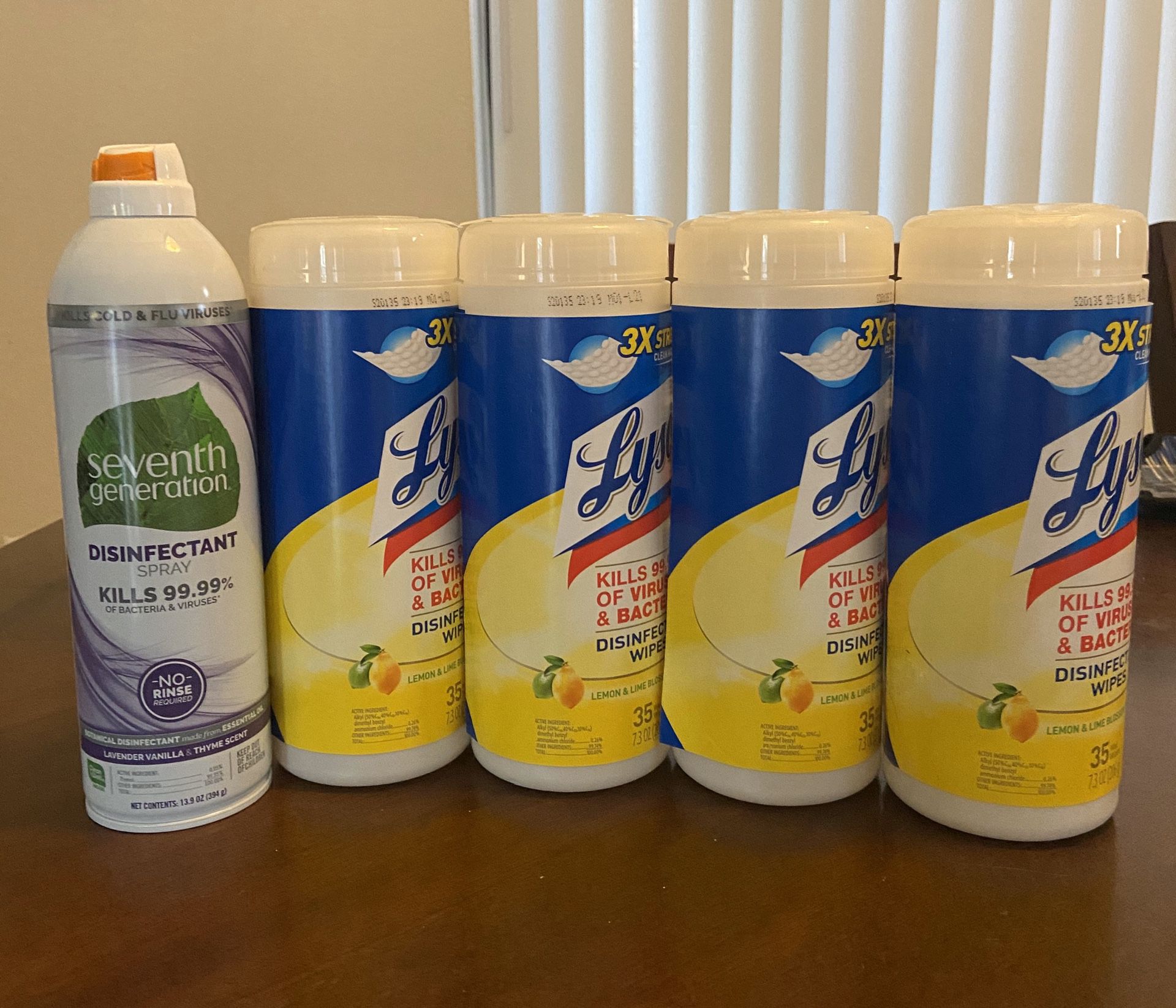 Lysol and Seventh Generation Combination