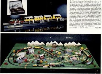 Vintage Life-Like Trains "Scenic Lights Express" HO Scale Train Set