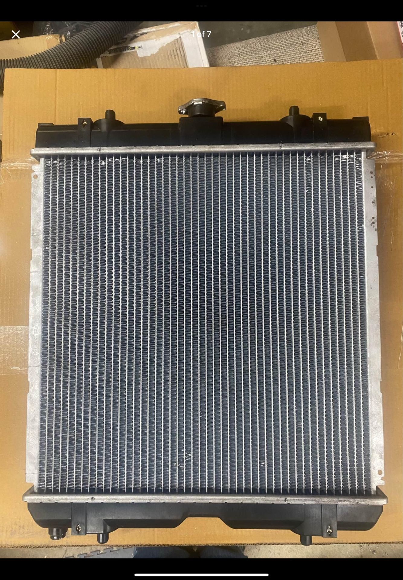 Kubota tractor radiator