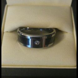 Mens Tungsten Ring