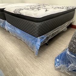 King And Queen Jumbo Pillow Top. 