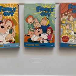 Family Guy DVD -Volume 1, 2 And 3