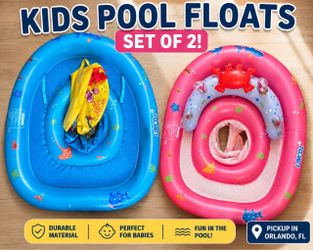 Kids/Baby Pool Floats – Set of