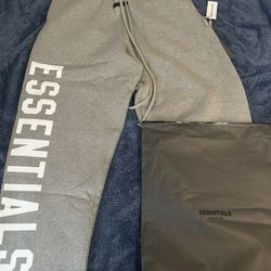 Grey Essentials Sweatpants xs