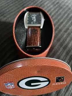 NFL authentic leather band - needs battery new never worn