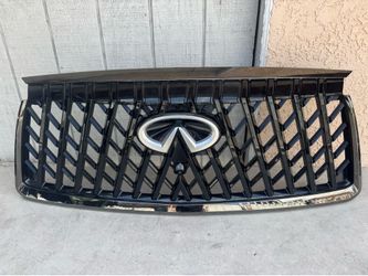 Infiniti QX80 Grill 2025 2026 Complete OEM