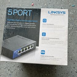 Linksys 5 port