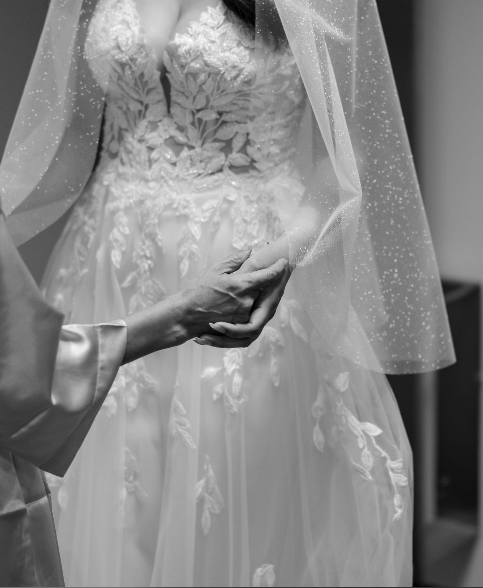 Sparkly Wedding Veil