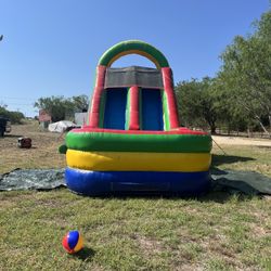 Double Lane 18ft Waterslide 