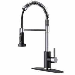 ANZA Single Handle Pull Down Gooseneck Kitchen Faucet