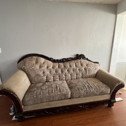 Large Brown Couch 