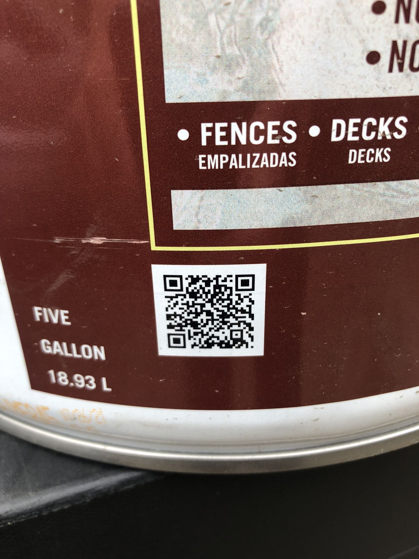 5 Gallons Exterior Wood Stain Fence Deck for Sale in Bothell, WA OfferUp