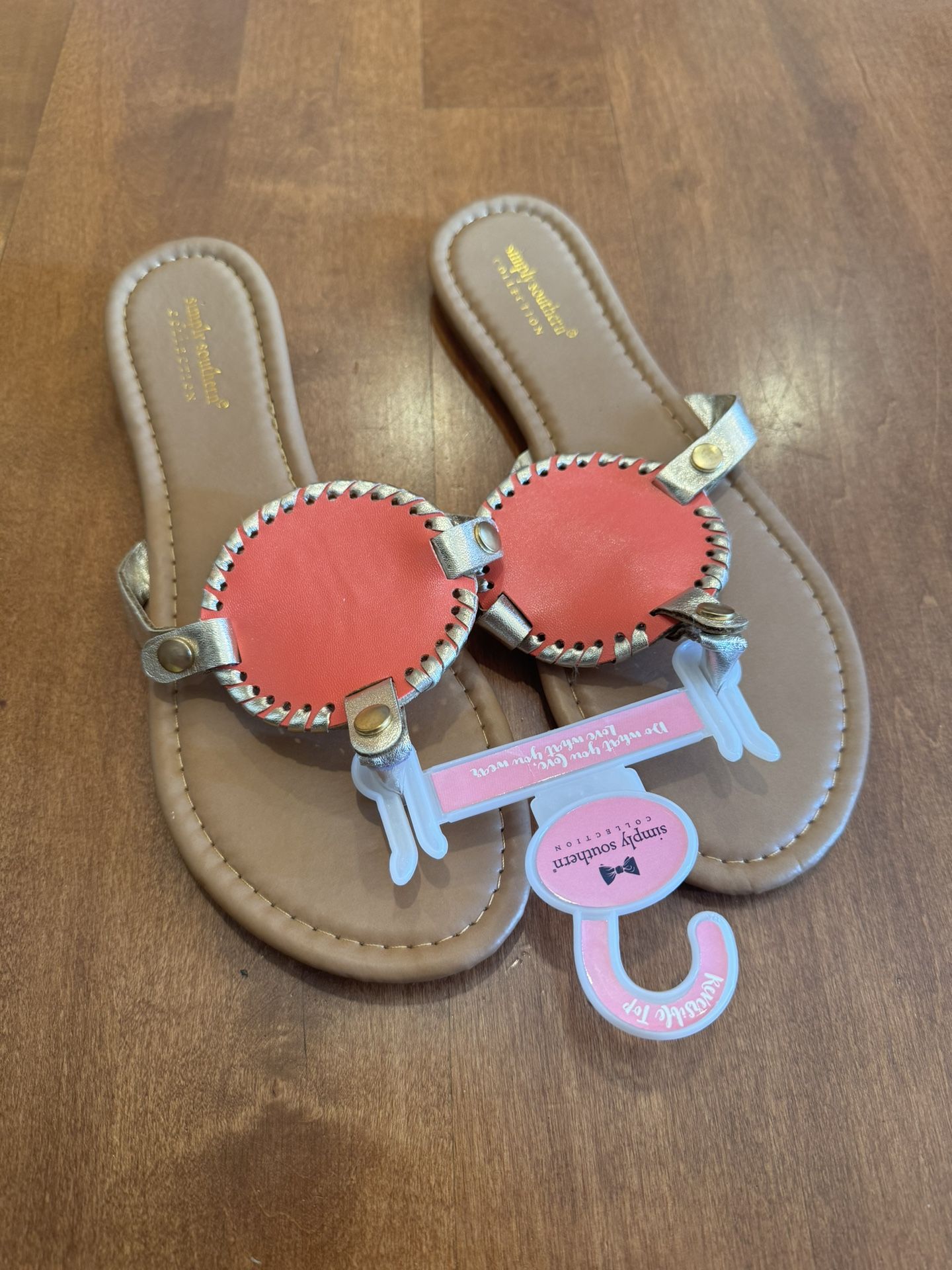 Woman’s Brand New, Simply Southern Sandals Shipping Available