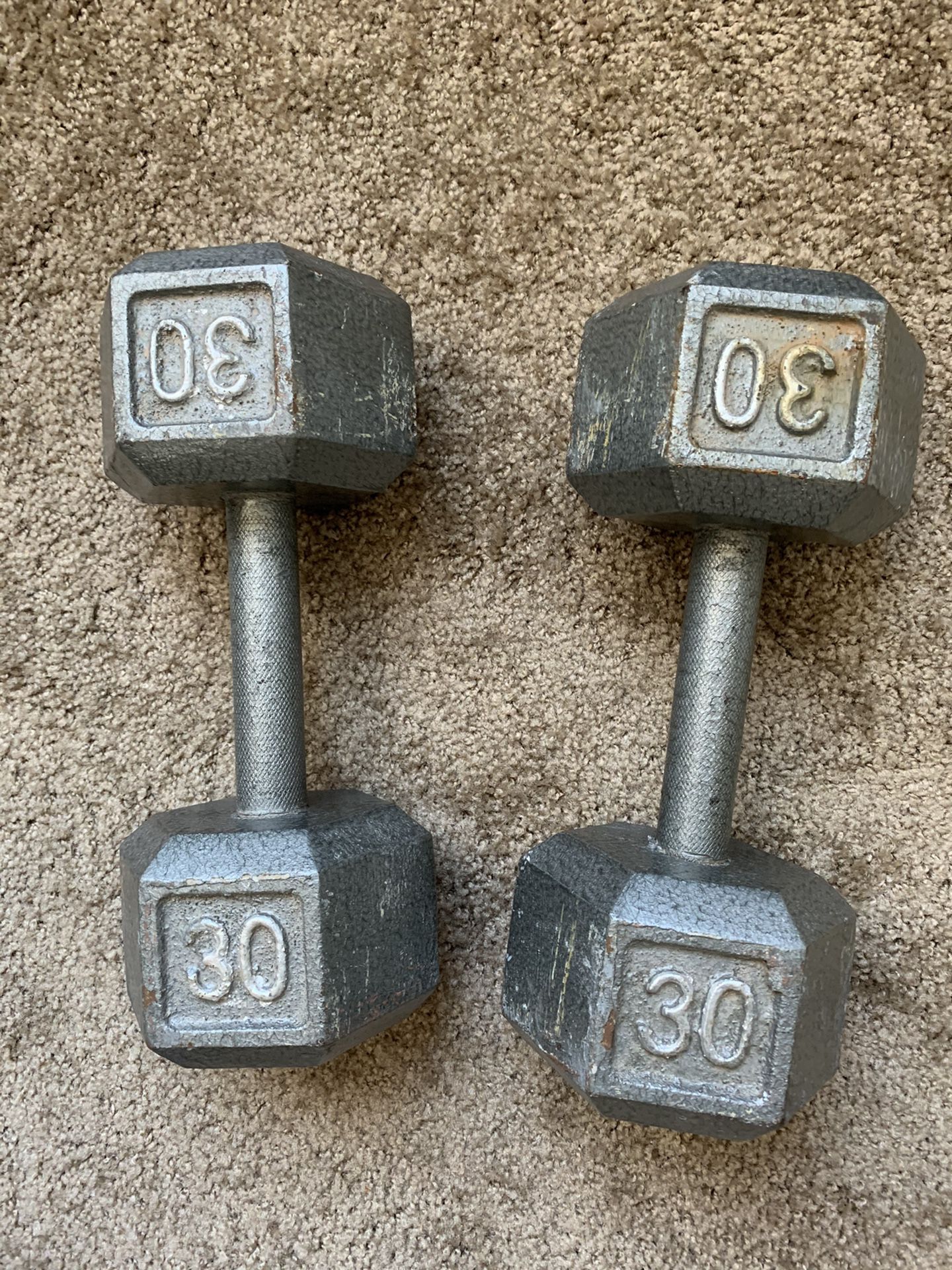 Pair of 30 lb DumbBells (Please no lowball offers)
