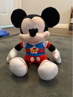 Mickey Mouse sing along plushie