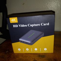 4k HD Video Capture Card