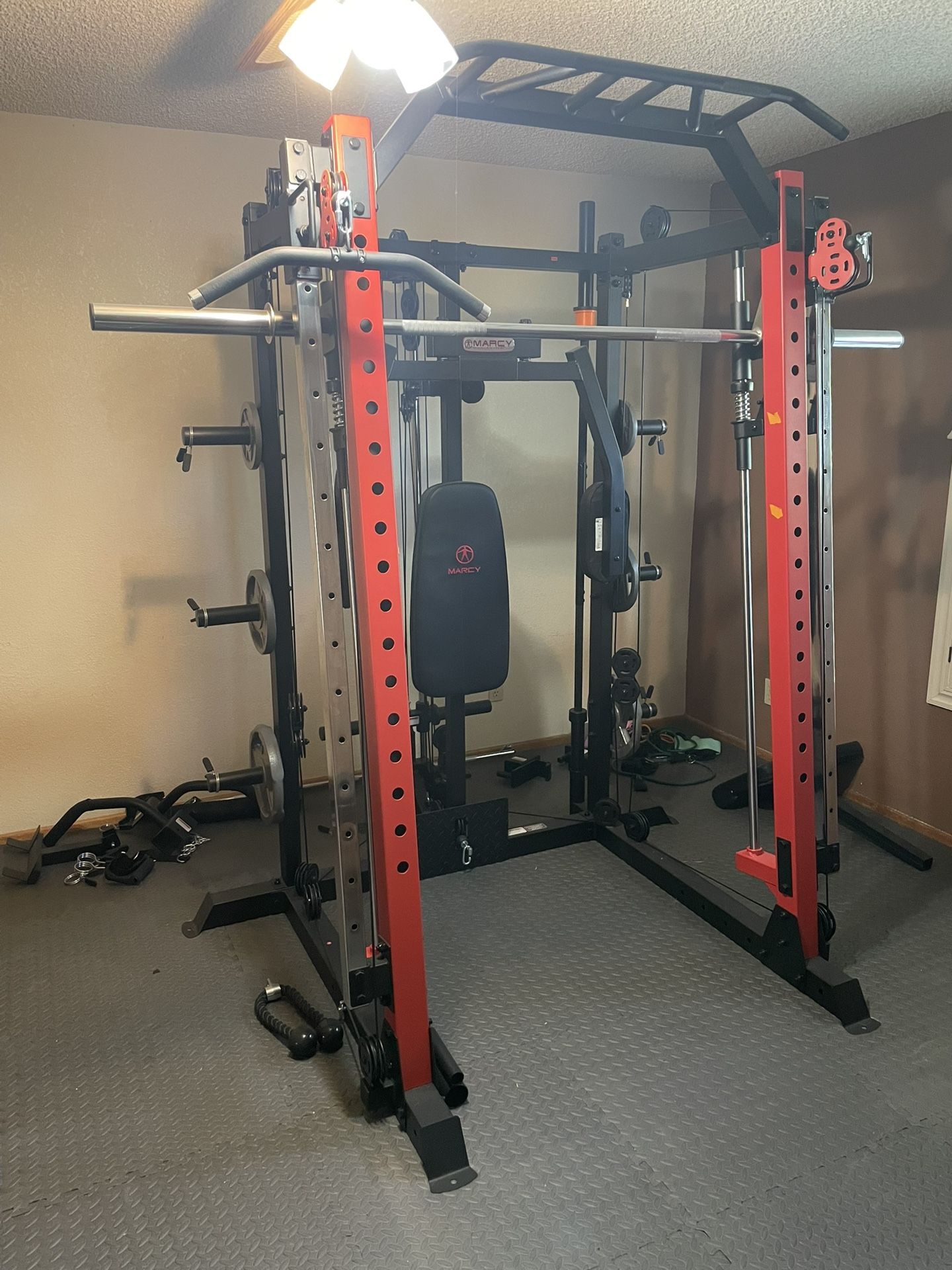 Marcy Smith Machine Cage System Home Gym | SM-4033