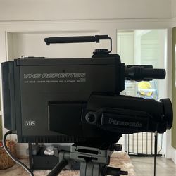 1985 vintage panasonic VHS camera WORKING! Like new