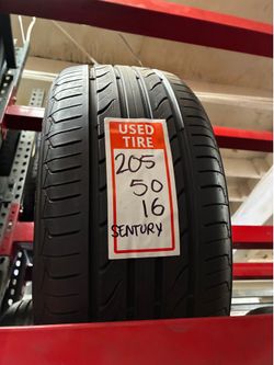 205/50/16 SENTURY USED TIRE