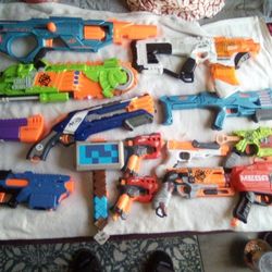 Collected Toy NERF Guns