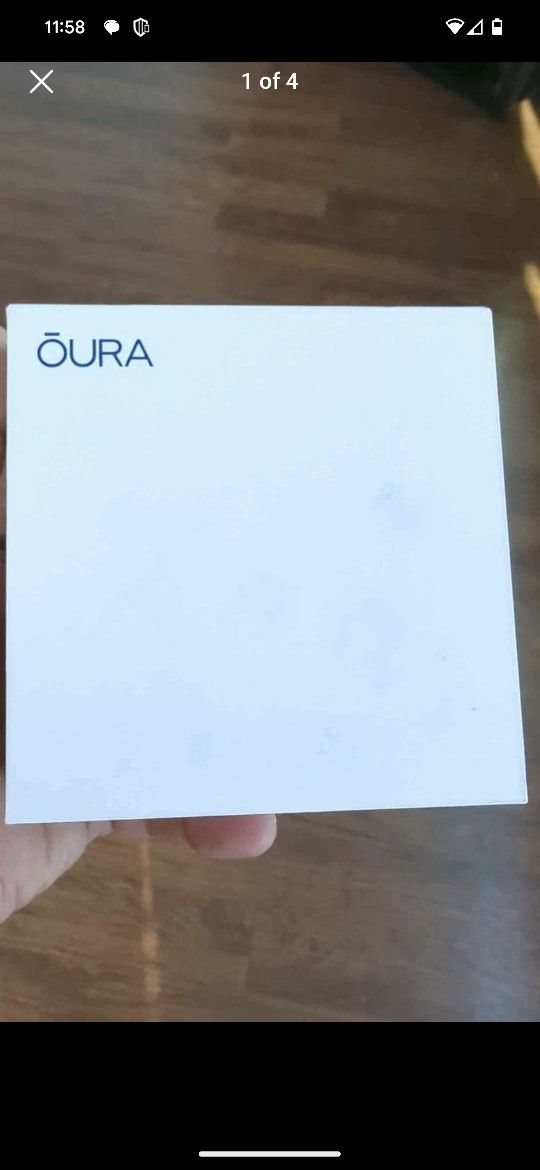 Oura Gen3 Horizon Silver Ring - Fitness Tracker