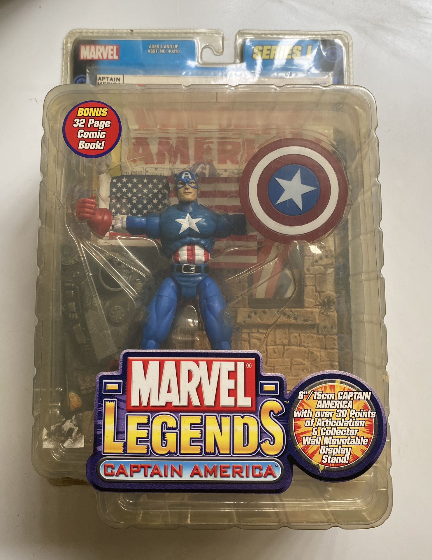 Captain America Marvel Legends Series One