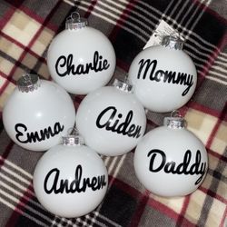 Custom Ornaments 