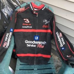 XL Dale Earnhardt Goodwrench Service Plus Nascar Jacket