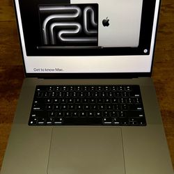 MacBook Pro 16” M1 Pro w/Apple Care