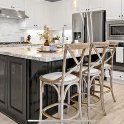 RH Barstools - Rustic Farmhouse (for All 3) - Excellent Condition 