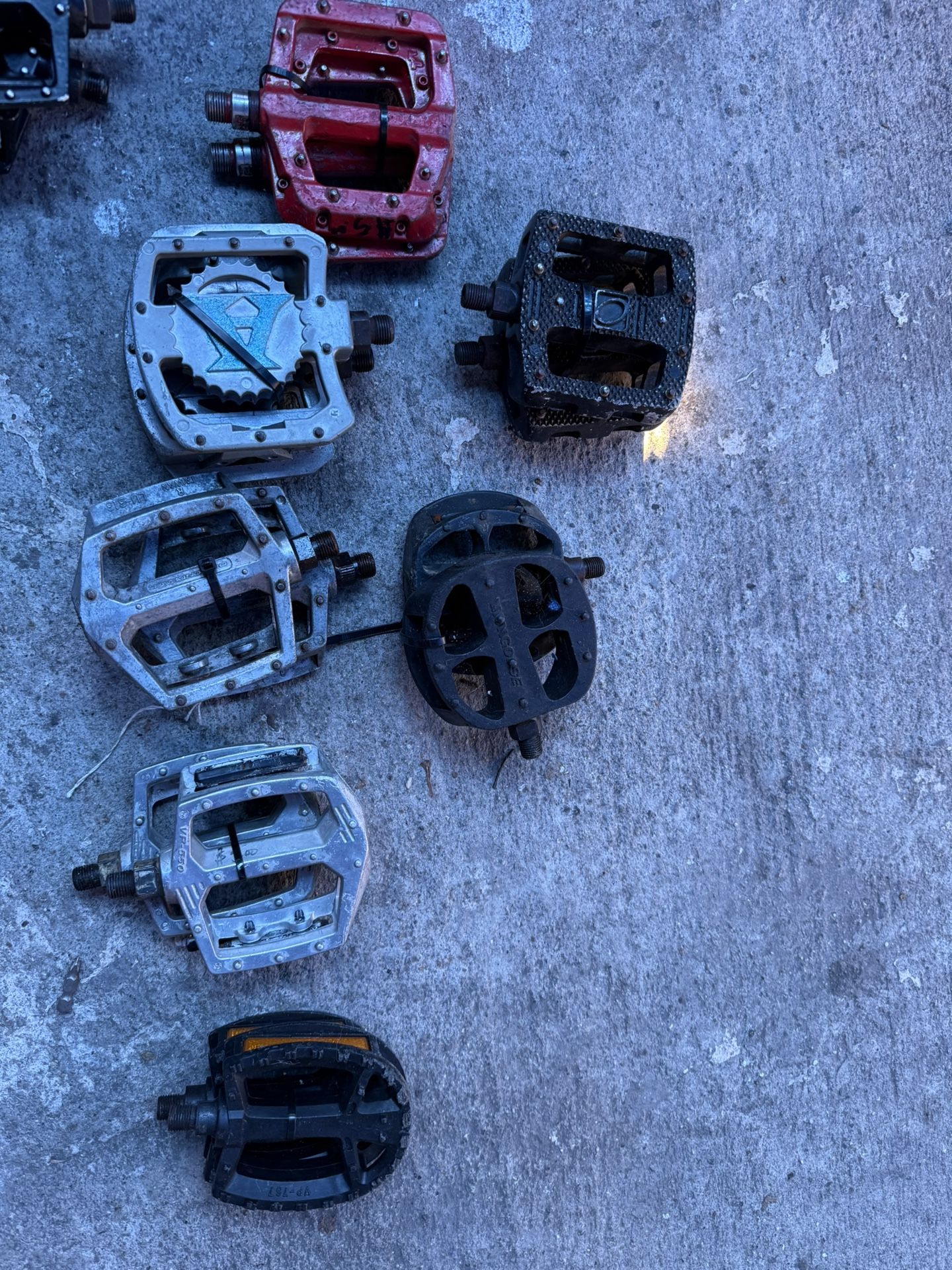 bundles of pedals /