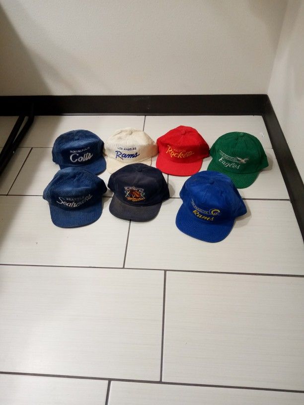 Seven Swade Collectors Officially Licensed NFL Professional Model Snap Back Hats